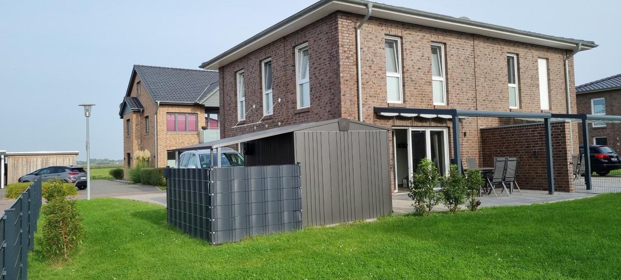 Neu!Moderne, Lichtdurchflutete Dhh, Zentral, Garten, Wallbox, Wlan Бутьядинген Экстерьер фото